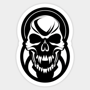 Skull 7 Sticker